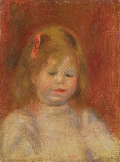 ココ、1903年頃 作： Pierre Auguste Renoir